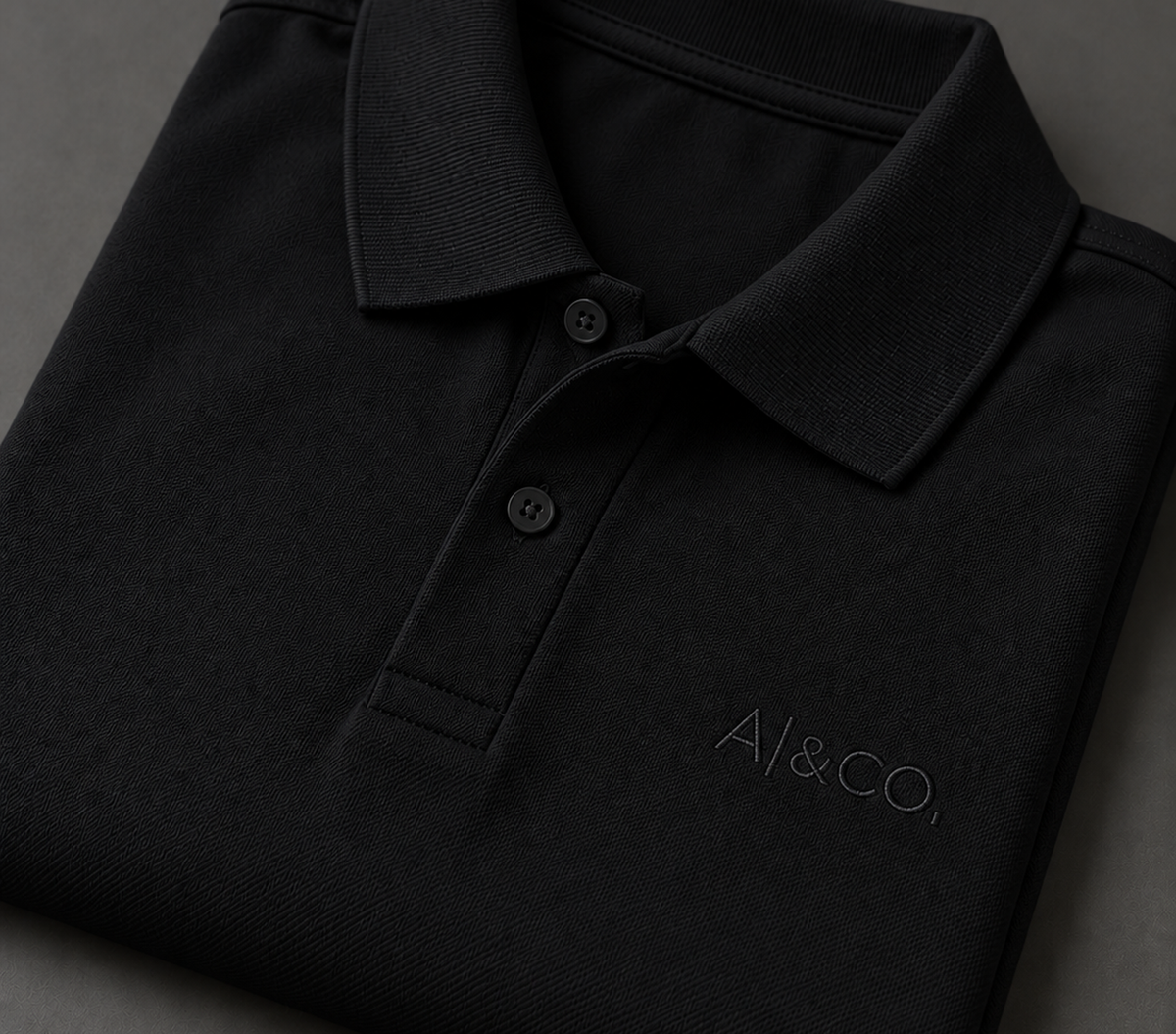Polo Piquet Pima - Preto