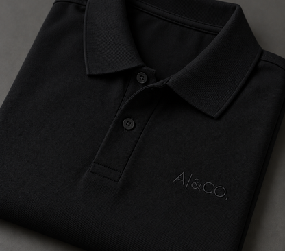 Polo Piquet Pima - Preto