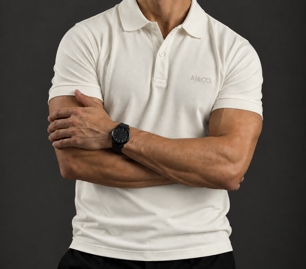 Polo Piquet Pima - Off-white