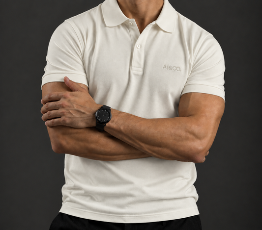 Polo Piquet Pima - Off-white